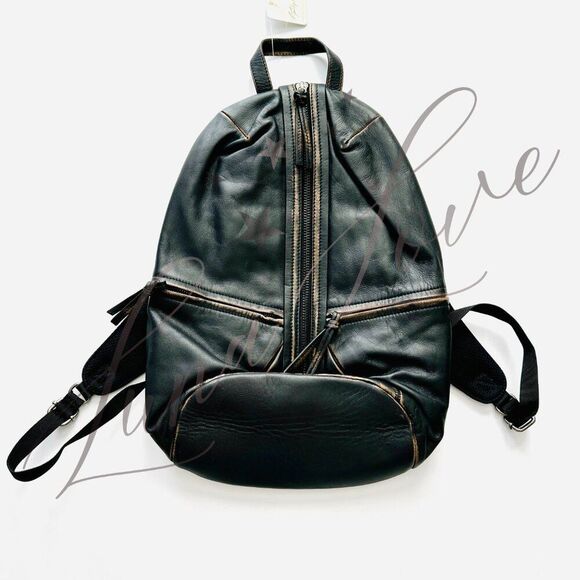 FREE PEOPLE West End Backpack In Black NWT - Picture 2 of 9